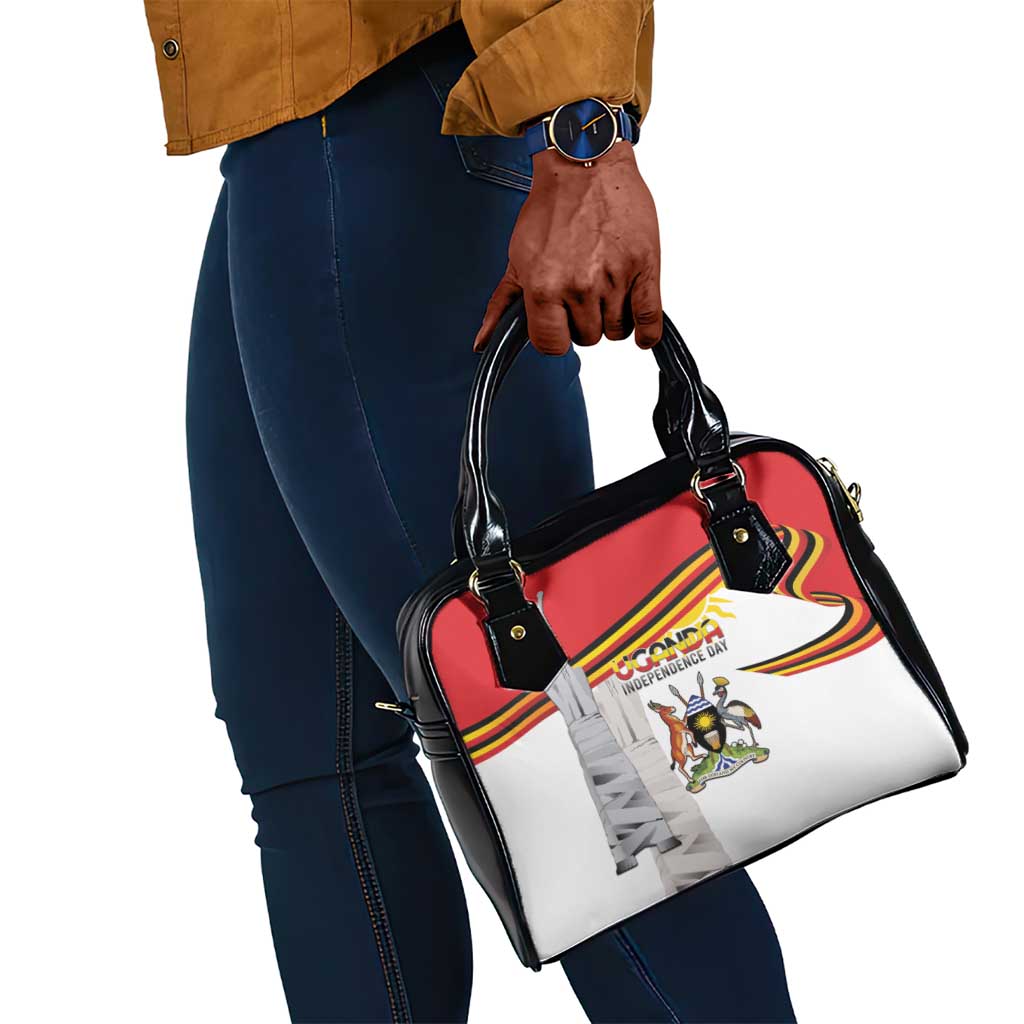 Uganda Independence Day Shoulder Handbag Independence Monument - African Pride