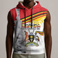 Uganda Independence Day Personalized Sleeveless Hoodie Independence Monument - African Pride