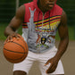 Uganda Independence Day Personalized Sleeveless Zip Hoodie Independence Monument - African Pride