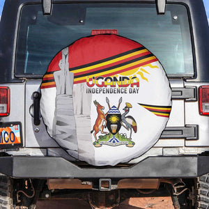 Uganda Independence Day Spare Tire Cover Independence Monument - African Pride