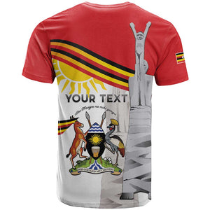 Uganda Independence Day Personalized T shirt Independence Monument - African Pride