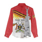 Uganda Independence Day Personalized Women Casual Shirt Independence Monument - African Pride