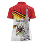 Uganda Independence Day Personalized Women Polo Shirt Independence Monument - African Pride