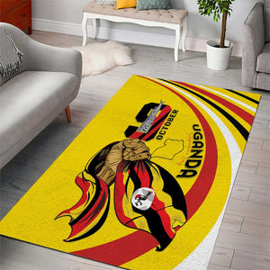 Jamhuri ya Uganda Area Rug Happy Independence Day - African Pride