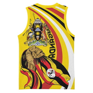 Jamhuri ya Uganda Basketball Jersey Happy Independence Day - African Pride