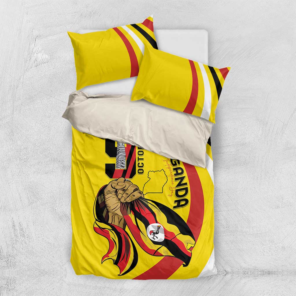 Jamhuri ya Uganda Bedding Set Happy Independence Day - African Pride