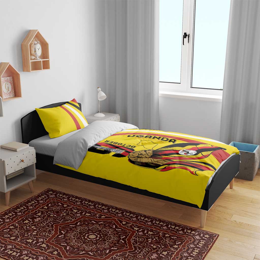 Jamhuri ya Uganda Bedding Set Happy Independence Day - African Pride