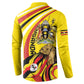 Uganda Button Sweatshirt 63rd Anniversary Of Independence
