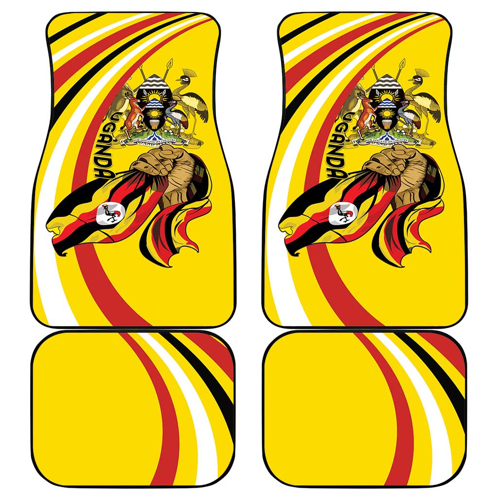 Jamhuri ya Uganda Car Mats Happy Independence Day - African Pride