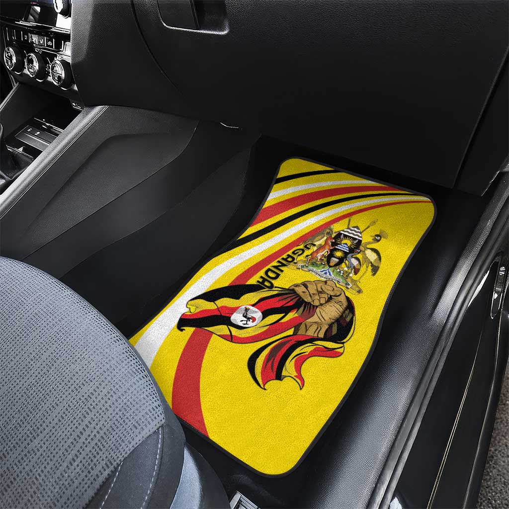 Jamhuri ya Uganda Car Mats Happy Independence Day - African Pride