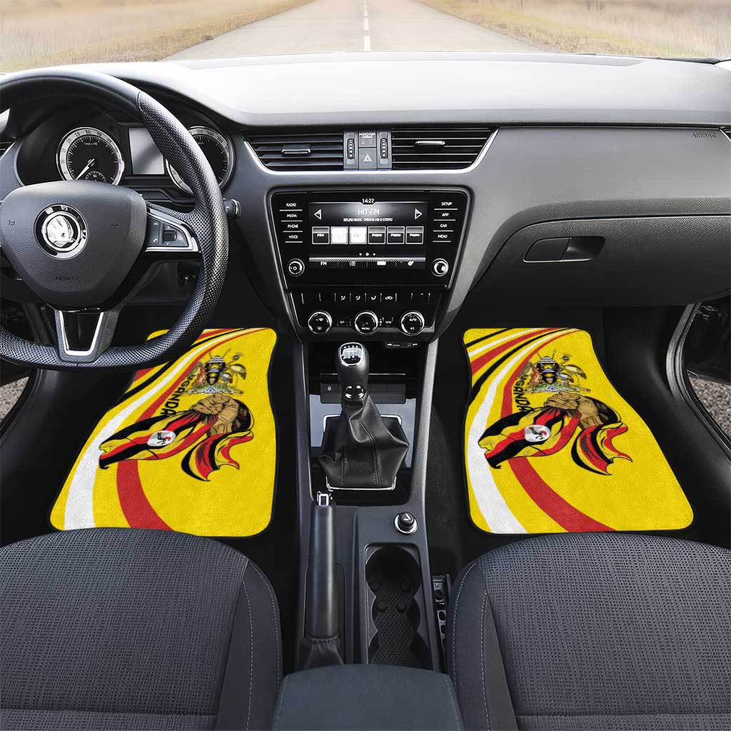 Jamhuri ya Uganda Car Mats Happy Independence Day - African Pride