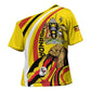 Uganda Cross Shoulder Shirt 63rd Anniversary Of Independence