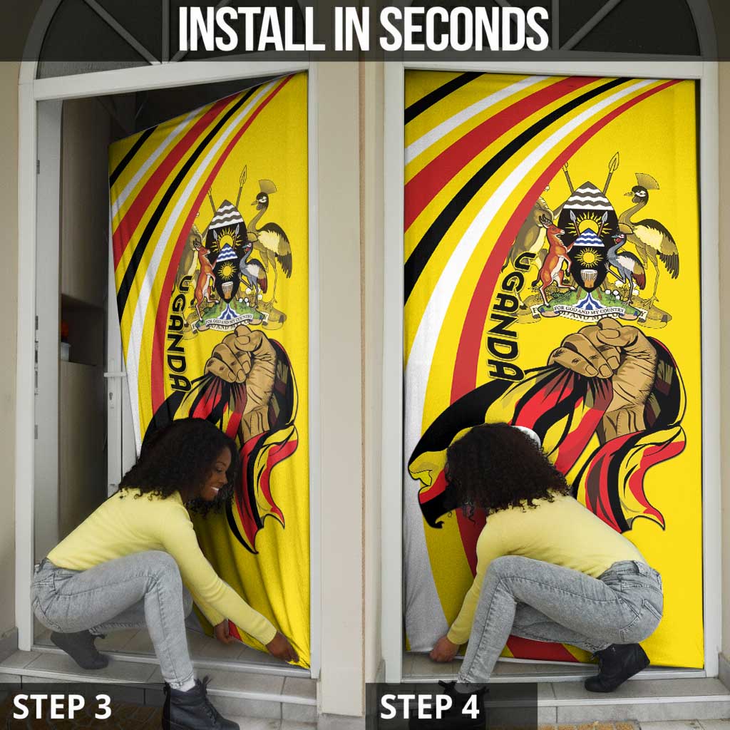 Uganda Door Cover 63rd Anniversary Of Independence