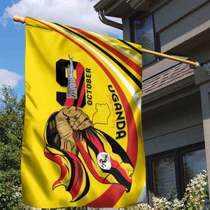 Jamhuri ya Uganda Garden Flag Happy Independence Day - African Pride