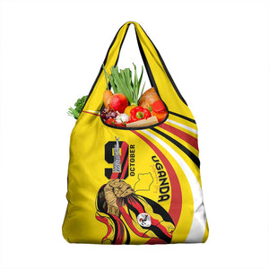 Jamhuri ya Uganda Grocery Bag Happy Independence Day - African Pride