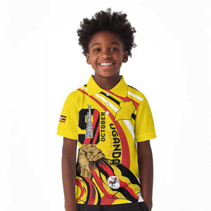 Jamhuri ya Uganda Kid Polo Shirt Happy Independence Day - African Pride