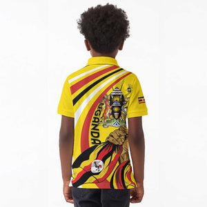 Jamhuri ya Uganda Kid Polo Shirt Happy Independence Day - African Pride