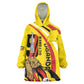 Jamhuri ya Uganda Kid Wearable Blanket Hoodie Happy Independence Day - African Pride