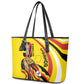 Jamhuri ya Uganda Leather Tote Bag Happy Independence Day - African Pride