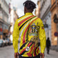 Jamhuri ya Uganda Long Sleeve Button Shirt Happy Independence Day - African Pride