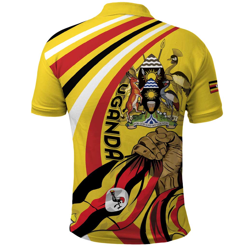 Jamhuri ya Uganda Polo Shirt Happy Independence Day - African Pride
