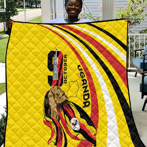 Jamhuri ya Uganda Quilt Happy Independence Day - African Pride