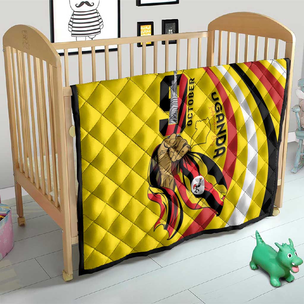 Jamhuri ya Uganda Quilt Happy Independence Day - African Pride