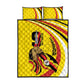 Jamhuri ya Uganda Quilt Bed Set Happy Independence Day - African Pride