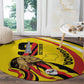 Jamhuri ya Uganda Round Carpet Happy Independence Day - African Pride