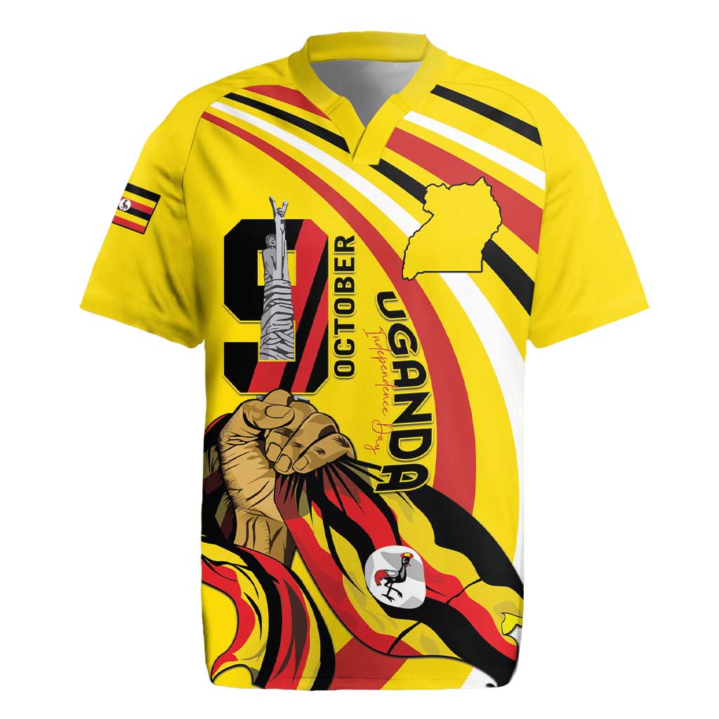 Jamhuri ya Uganda Rugby Jersey Happy Independence Day - African Pride