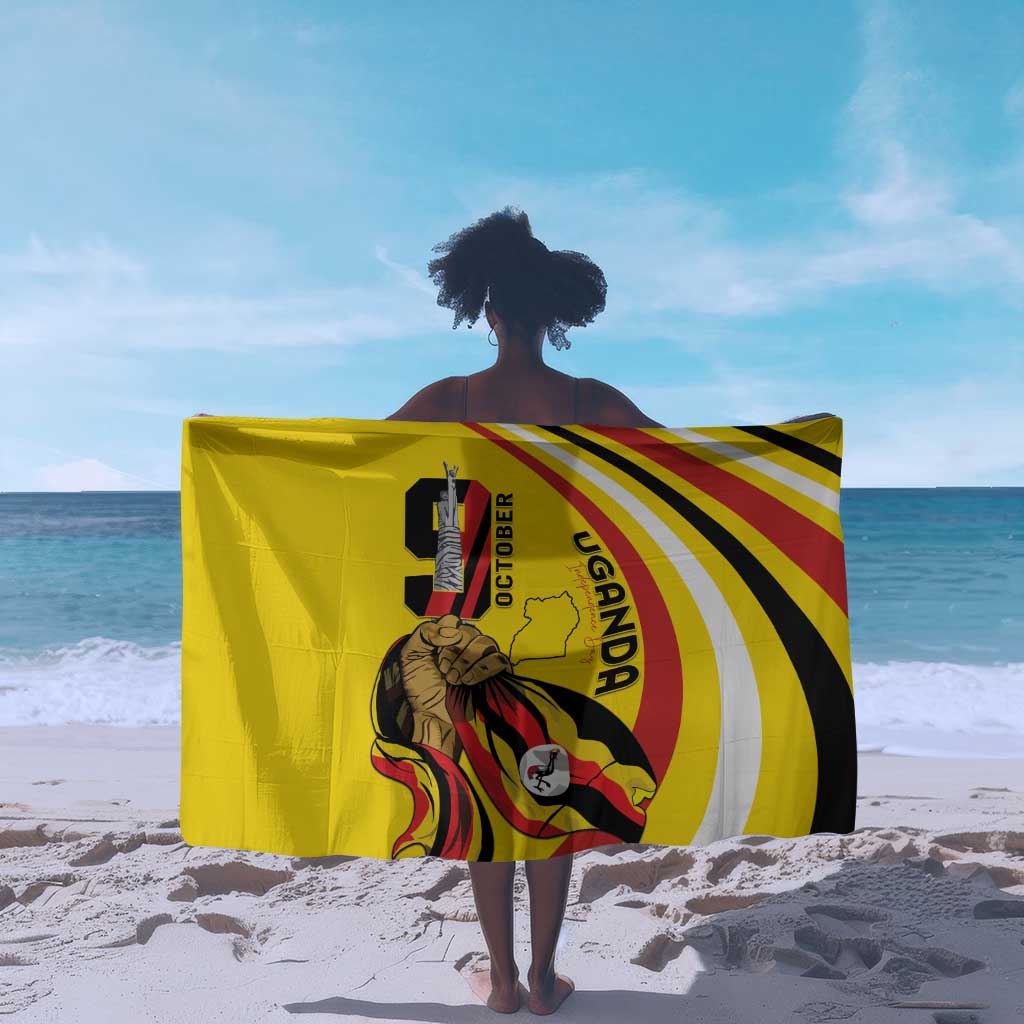 Jamhuri ya Uganda Sarong Happy Independence Day - African Pride
