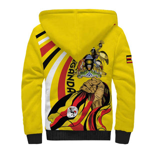 Jamhuri ya Uganda Sherpa Hoodie Happy Independence Day - African Pride