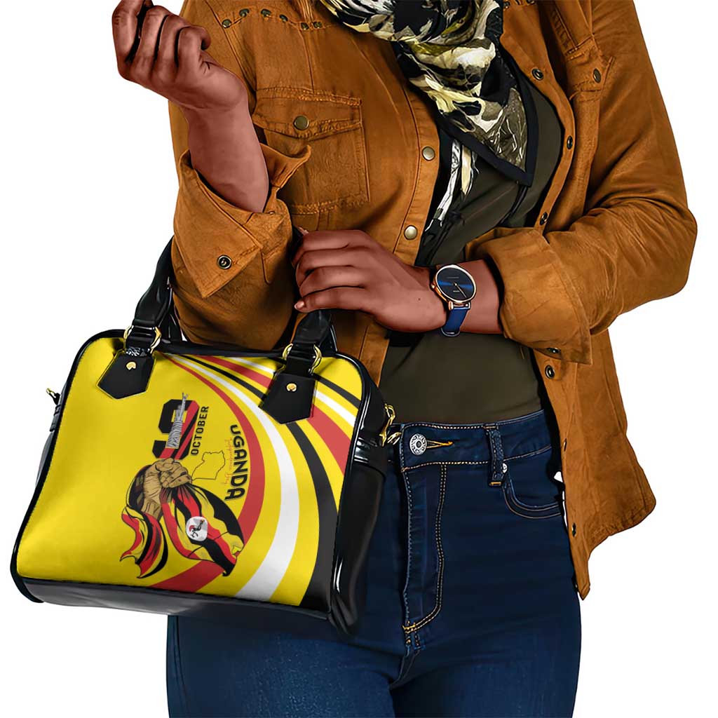 Jamhuri ya Uganda Shoulder Handbag Happy Independence Day - African Pride