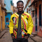 Jamhuri ya Uganda Sleeve Zip Bomber Jacket Happy Independence Day - African Pride