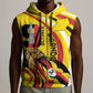 Jamhuri ya Uganda Sleeveless Zip Hoodie Happy Independence Day - African Pride