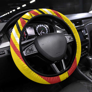 Jamhuri ya Uganda Steering Wheel Cover Happy Independence Day - African Pride