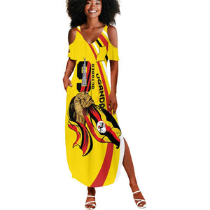 Jamhuri ya Uganda Summer Maxi Dress Happy Independence Day - African Pride