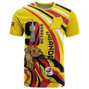 Jamhuri ya Uganda T shirt Happy Independence Day - African Pride