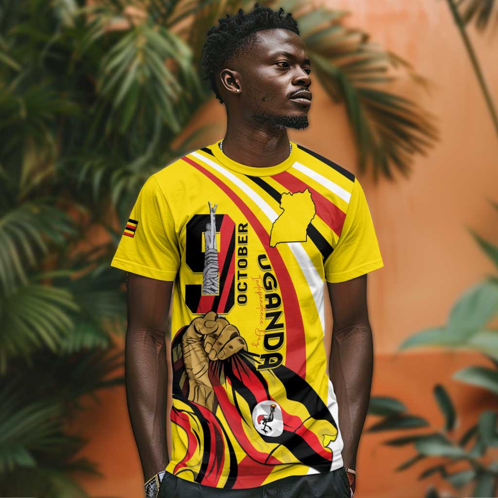 Jamhuri ya Uganda T shirt Happy Independence Day - African Pride