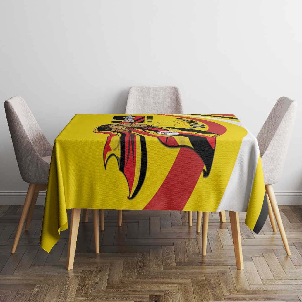 Jamhuri ya Uganda Tablecloth Happy Independence Day - African Pride