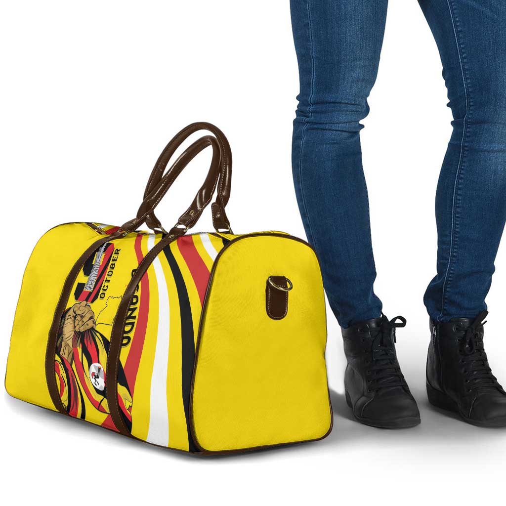 Uganda Travel Bag 63rd Anniversary Of Independence