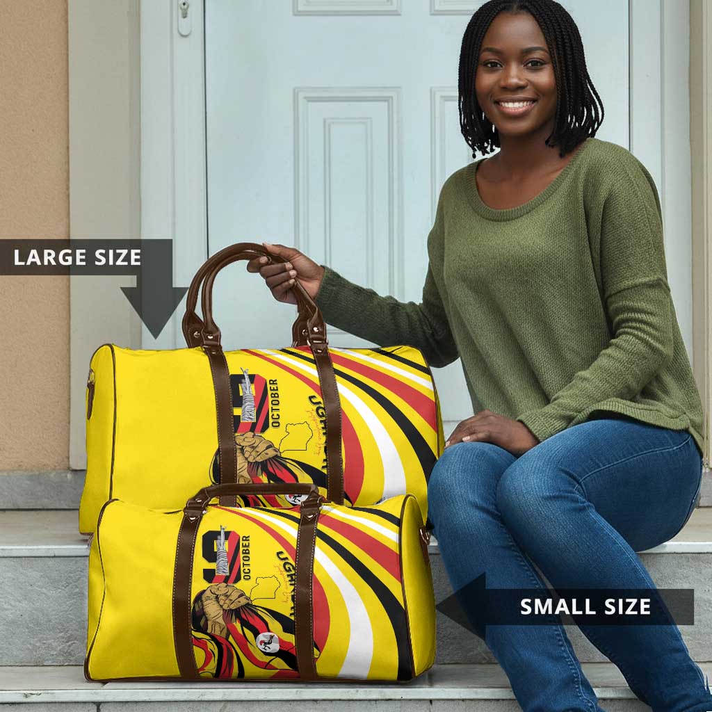 Uganda Travel Bag 63rd Anniversary Of Independence
