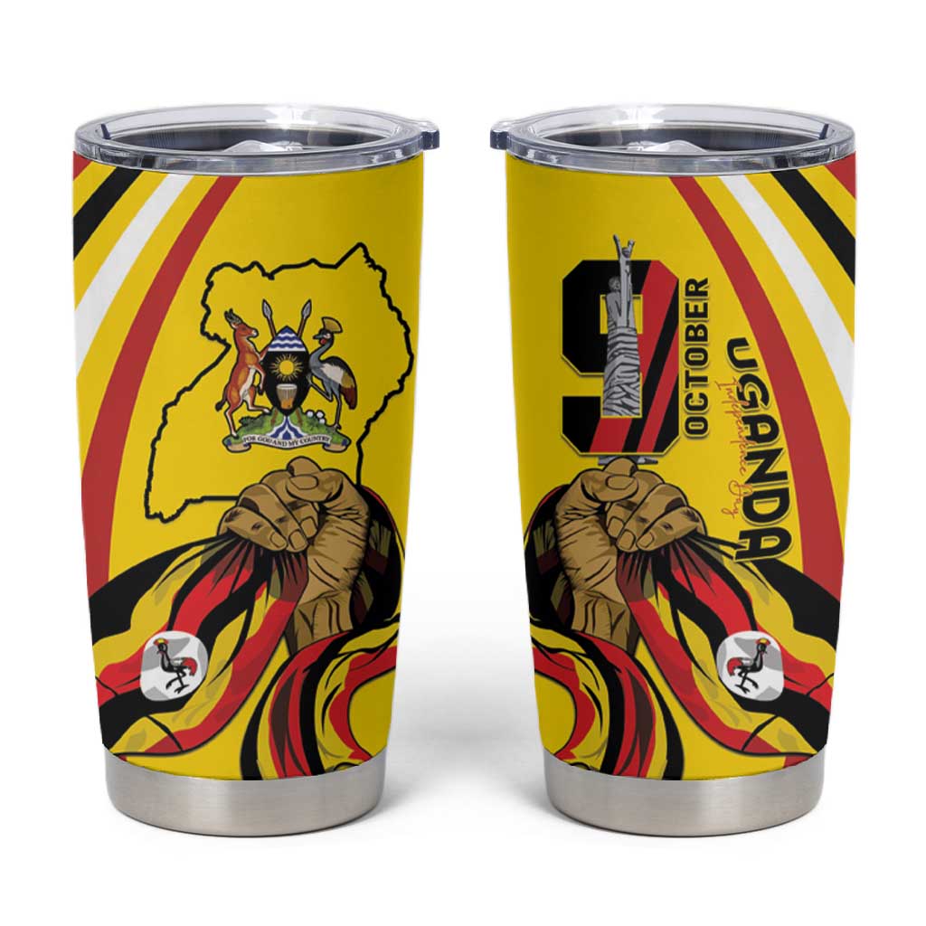 Jamhuri ya Uganda Tumbler Cup Happy Independence Day - African Pride