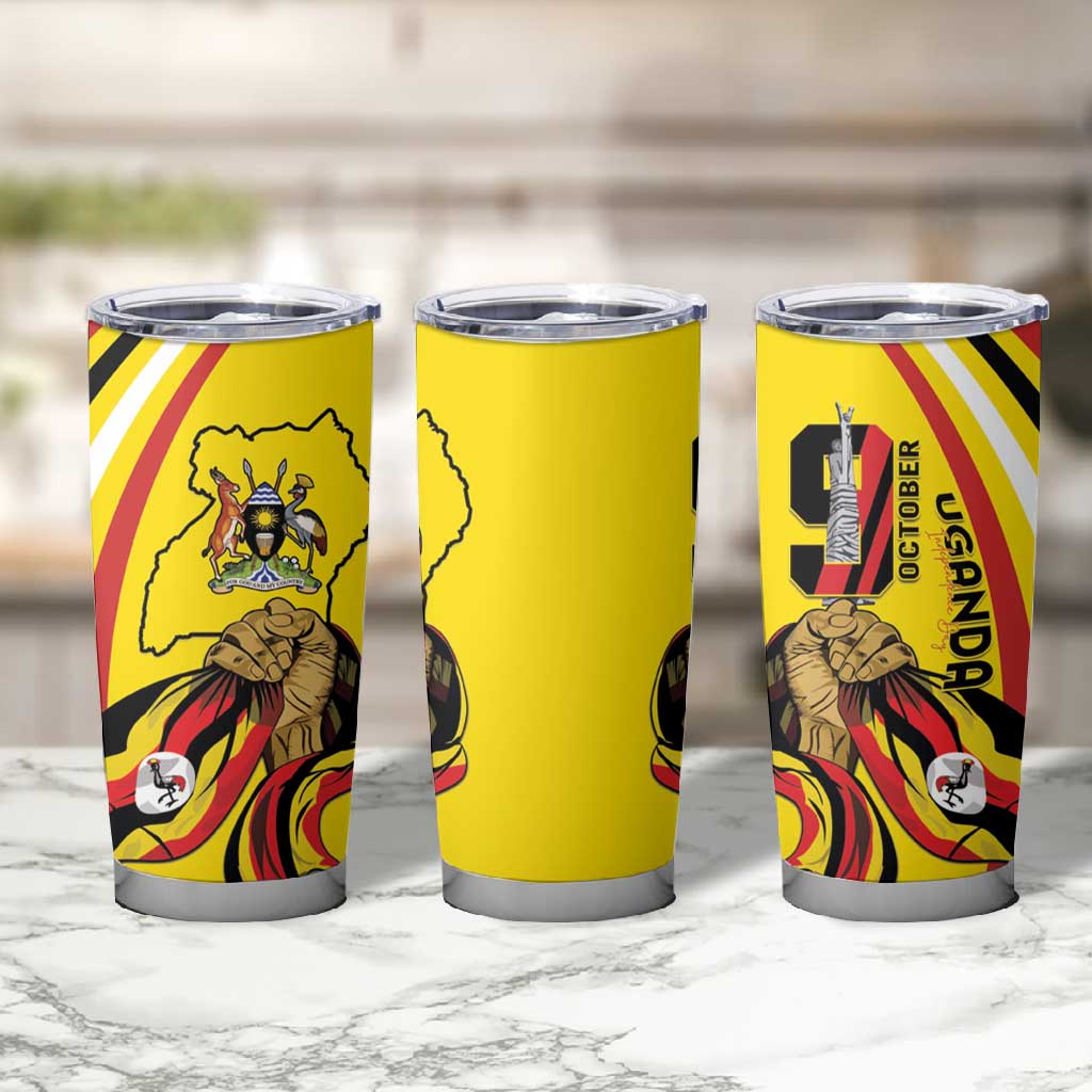 Jamhuri ya Uganda Tumbler Cup Happy Independence Day - African Pride