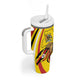 Jamhuri ya Uganda Tumbler With Handle Happy Independence Day - African Pride