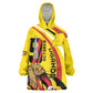 Jamhuri ya Uganda Wearable Blanket Hoodie Happy Independence Day - African Pride