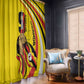 Jamhuri ya Uganda Window Curtain Happy Independence Day - African Pride