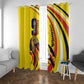 Jamhuri ya Uganda Window Curtain Happy Independence Day - African Pride