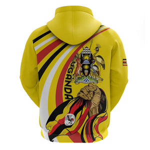 Jamhuri ya Uganda Zip Hoodie Happy Independence Day - African Pride