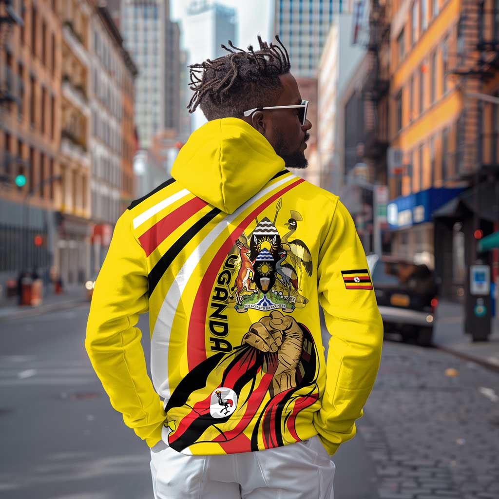 Jamhuri ya Uganda Zip Hoodie Happy Independence Day - African Pride